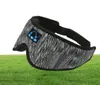 Rese vilhjälp ögonmask sovtäcke 3d trådlöst vadderade mjuka ögon mask ögonbindel bluetooth musik ögonpatch avslappnande skönhetsverktyg2212756816