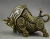 KINA KOPPER CARVE HELA BODY REACH LIVELIKE ZODIAC OX STATUE1002144