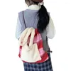学校のバッグ2023脇の下バッグ女の子のための大容量肩ビンテージぬいぐるみハンドバッグ