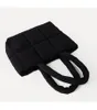 lu Quilted Puff sport Tote Bag Women Space Down Feather Padded Space Cotton winter warm bucket Crossbody Shoulder Bags