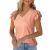 Magliette da donna a maniche corte a maniche corta casual tunica carina per donna 3x abito blusa il