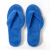 Hausschuhe Weiche Winter EL Männer Frauen Reisen Einweg Baumwolle Flip-Flops Hause Gastfreundschaft SPA Gast Schuhe Indoor Haus