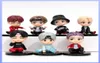 7 pièces/ensemble Bangtan garçons BT21 groupes modèle jouets K Star TOP groupe armée PVC figurines porte-clés Bt Kid X05035877460