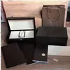 Scatola per orologi Scatola per orologi in legno per scatole in PP Libretti Stampa Custodia per orologi con carta personalizzata Carta di corrispondenza originale Borsa regalo con carta di sicurezza T294f