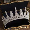 A213 Luxe Bruiloft Tiara's en Kronen Strass Haaraccessoires Bruid Sieraden Kristal Feest Hoofddeksels Luxe Bruidshoofdband X072203m