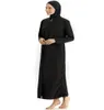 Ropa de baño Mujeres islámicas Traje de baño musulmán Vestido largo y pantalones Traje de baño Burkini Traje de baño modesto deportivo Traje completo Natación Conjuntos de 3 piezas 1931569