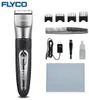 FlyComultifunction Hair Clipper Professionalトリマー防水電気ひげカッティングマシンFC​​5908バーバートンデューズCheveux536330