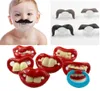 Silicone drôle mamelon factice bébé sucette blague blague enfant en bas âge Pacy orthodontique dentition sucette cadeau de noël 5 piècesset4022983