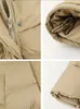 Trench da donna Casual addensare giacche da donna colletto alla coreana base in pelle calda piumino femminile 2023 moda invernale allentato chic capispalla da donna