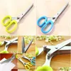 Fruit & Vegetable Tools Stainless Steel Cooking Tools Kitchen Accessories Knives 5 Layers Scissors Sushi Shredded Scallion Cut Herb Dr Dhov5