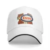 Ball Caps Vintage Tiger Oil Esso Gas Benzine Halftone Baseball Cap Verjaardag Sport Luxe Mannen Hoed Dames