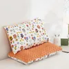 Almohada para la piel de algodón puro para niños Almohada para dormir súper suave para bebés Almohada para siesta especial para jardín de infantes lavable extraíble 231228