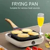 Pans Aluminium Alloy Cooking Home Easy Clean Breakfast 4 Hole Restaurant Non Stick Burger Eggs Ham Frying Pot Omelet Pan Kitchen