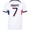 Maillot de foot Kylian Mbappe 2324 Maillot Paris Kolo Muani Saint Dembélé Asensio Germain Zaïre Emery Kit de football Lee Kang dans Achraf Hakimi Marquinhos Maillot de football