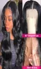 The New Body Wave Lace Front Wig Baby Hair Pre Plucked 250 Density Transparent Lace Frontal Wig Human Hair Wigs for Women T6363615