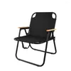 Kampmeubilair Outdoor Opvouwbare stoel Koolstofstaal 600D Oxford Doek Draagbaar Vouwen Ideaal voor kamperen Picknickpark