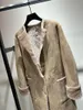 Women's Fur One Coat Fashion High-class Personality Retro Comfortable Versatile 2024 Fall And Winter 1219