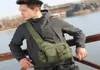 Outdoor-Taschen Taktische Umhängetasche Armee Schulter Sling Männer039s Reise Jagd Wasserdichte Angeln Brust1370030