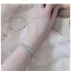 Armbandsförsäljning Fashion Crystal Multi-Loop Combination Sparkling Armband Lämplig för kvinnliga älskare Bröllop Bride G