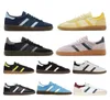 Handball Spezial Navy Chaussures Femme Hommes Presque Jaune Noir Gris Marron Gomme Bleu Clair Blanc Arctic Night Clear Rose Baskets