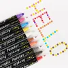 36 Colors Acrylic Gouache Paint Pens Dual Tip Markers For Wood Stone Rock Painting Glass Ceramic Surfaces DIY Crafts Art Making 231227