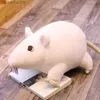 Animali di peluche ripieni simulati 3D topo ratto animale morbido peluche bambola giocattolo 20 cm ratto farcito peluche giocattoli animali divano divano arredamento regalo di capodannoL231228