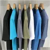 T-shirt Heren Zomer Casual Ademend Ronde Hals Sneldrogend Sport T-shirt Metal Vent Tech Korte Mouwen Drop Delivery Dhpra