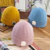 Kapelusz designerski jesienne i zimowe cukierki kolorowy wełniany wełniany kapelusz modna para uliczna para ciepła kapelusz
