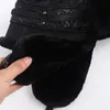 Winter Bomber Hat Mannen Lederen Oorflap Warme Sneeuw Ushanka Hoeden Papa Rusland Sovjet-Faux Fur Caps Luchtvaart Gorro Ruso Hombre 231228