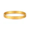 Bangle 316L из нержавеющей стали Сердце для женщин для женщин Золотой цвет браслеты модный браслет романтический подарки для вечеринки украшения