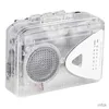 MP3 MP4 Players Tape Player Transparent Cassette Machine FM/AM Radio Extern Högtalare Stereo Player Tape Walkman