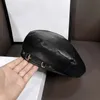 Designer Luxury Berets Wholesale of Genuine gucciliness Leather Octagonal Painter Hats Fashion Wear ggity Brands in European American Styles