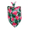 Altre forniture per cani 20 pezzi Sciarpa Bandana Bavaglini Triangar Pet Summer Flamingo Fruit Hawaii per piccoli M Gelatocakeshop Dhdfh ZZ