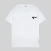 Дизайнерская футболка Summer Classic Breathable msgms 2000MM510-200002-99 Мужская рубашка Хлопковая футболка с буквенным принтом и круглым вырезом Размер S-3XL