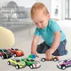 12 Stuks Legering Racing Model Speelgoed Kinderen Mini Ijzeren Plaat Auto Set Rebound Metalen Speelgoed Voor Kinderen Jongens Verjaardagscadeau 231228