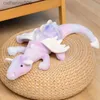 Stuffed Plush Animals Cartoon Evil Snow Dragon Plush Toy Soft Stuffed Animal Dinosaur Doll Sleep Pillow Cushion High Quality Birthday Gift for KidsL231228