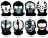 Casquettes de cyclisme Masques Tactique Fantôme Crâne Effrayant Chapeaux Cagoules Cache-Cou Capuche Hiver Thermique Chaud Masque Complet pour La Chasse 6456678