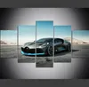 5 stuks groot formaat canvas kunst aan de muur creatieve Bugatti Divo sportwagen poster kunst print olieverfschilderij voor woonkamer decor265888101