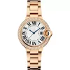 Lady Luxury Watches Designer Watch for Woman Smart Diamond Watch 33mm Automatisk mekanisk rörelse Lysande safir Vattentät Watch Set Valentine's Gift