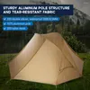 Tents And Shelters 1 Person Folding Bed Mountaineering Camping Tent With Elevated Platform Double-layer Hiking Outdoor Shelter For 4 Season