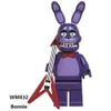 6Pcs/lot Educational Building Blocks Christmas Toys Five Nights At Freddy's Minifigs Block Mini Figures Set