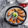 Autres ustensiles de cuisson 500pcs / lot gâteau réutilisable rond pour friteuse à air papier de cuisson résistant à l'huile tapis pain pain barbecue maison cuisine polyvalent bricolage Dhie0