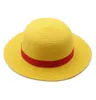 Partymasken Anime One -Stück Cosplay -Rolle Strohhut Cap Luffy Chopper Ace Trafalgar Law tragen Cowboy Verschiedene Stile6209419