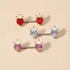 Nieuwe schattige roze aardbei tepel Studs piercing barbell charmante tepel piercing volwassen sexy sieraden voor vrouw