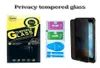 Privacy tempered glass screen protector For iphone 14 14pro 13 12 pro max 7 8 plus with pack antispy protect film5727478