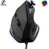 Seenda Vertical Gaming Mouse Wired RGB Ergonomic USB Joystick Programmerbara möss för PC -datorspelare 231228