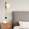 Lampa ścienna długie kinkiety antyczne oświetlenie łazienki Nicho de Parede sypialnia światła dekoracja LED Applique