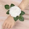 Decorative Flowers 1/5/10PCS Artificial Silk Fabric Rose Flower Head Wedding Celebration Wall Arch Party Home Decoration DIY Wreath Hat