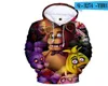 Autumn 3D Tryck fem nätter på Freddys Sweatshirt för pojkar flicka hoodies fnaf baby costume för teen sport långärmad tshirts8460897