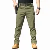 2024 Outdoor Archon Pantalon tactique Stretch City City Secret Service Military Fans Multi Pocket Workwear Business Casual Confortable et Breathable231227